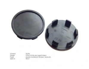 Kryt disku - stredový bez loga 57mm (1ks) Renault, Dacia