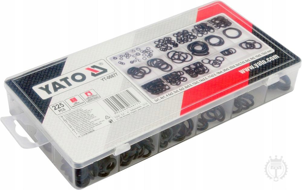 Sada gumených O-krúžkov 225ks