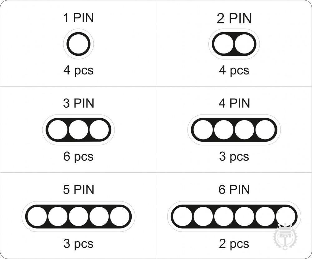 YATO Sada elektrických konektorov 424ks