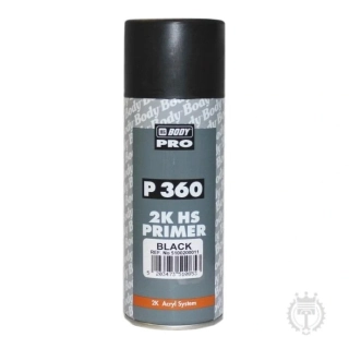 HB BODY fill 360 (2:1) plnič / antikorózny základ v spreji čierny 400ml