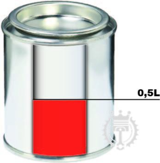 NA MIERU Autolak v plechovke 500 ML