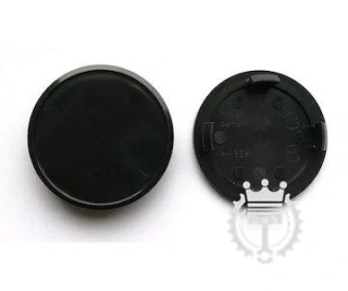 Kryt disku - stredový bez loga 65mm - čierna farba (1ks) RH